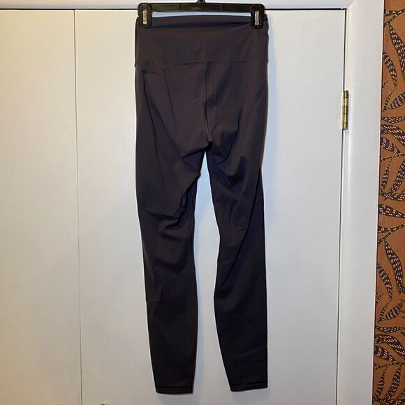 EVERLANE ReNew High Waist Leggings Gray-Plum Women’s Size Medium - Picture 2 of 4